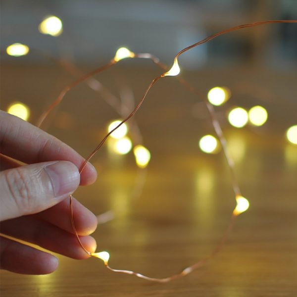 Led Battery Box Copper Wire/Silver Wire String Lights Full Of Stars Fairy Holiday Lights Christmas Decoration Light String Waterproof - 图片 3