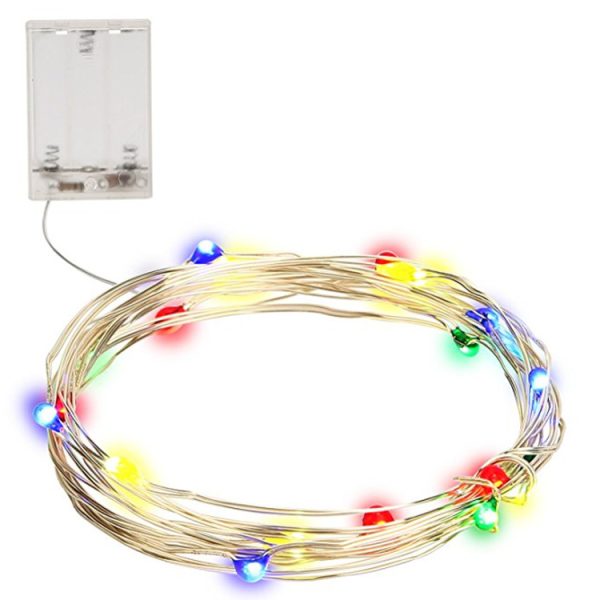 Led Battery Box Copper Wire/Silver Wire String Lights Full Of Stars Fairy Holiday Lights Christmas Decoration Light String Waterproof - 图片 5