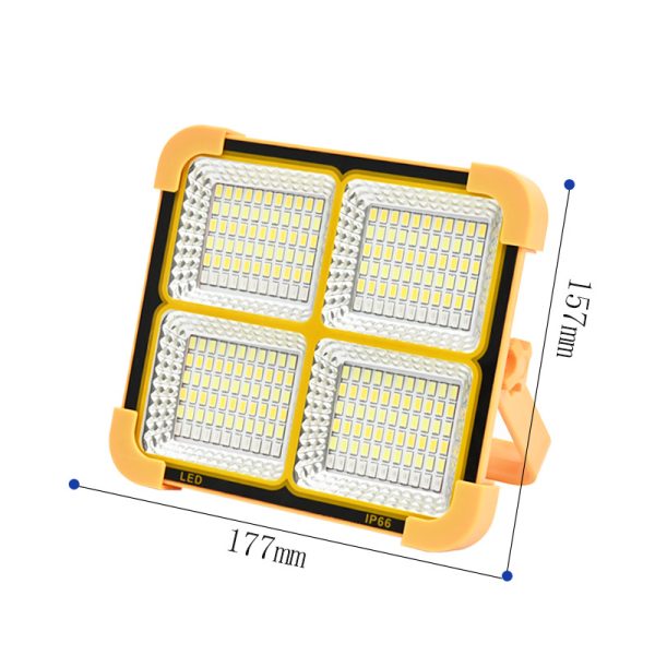 Solar Portable Lamp Charging Projector Light Courtyard Outdoor Camping Light Portable High Power Ultra Bright Emergency Lighting - 图片 25