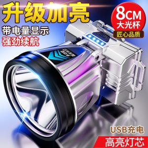 Led High-Light Long-Range Head Mounted Rechargeable Mining Lamp Outdoor Camping Night Fishing Home Emergency Stall Lamp Wholesale
