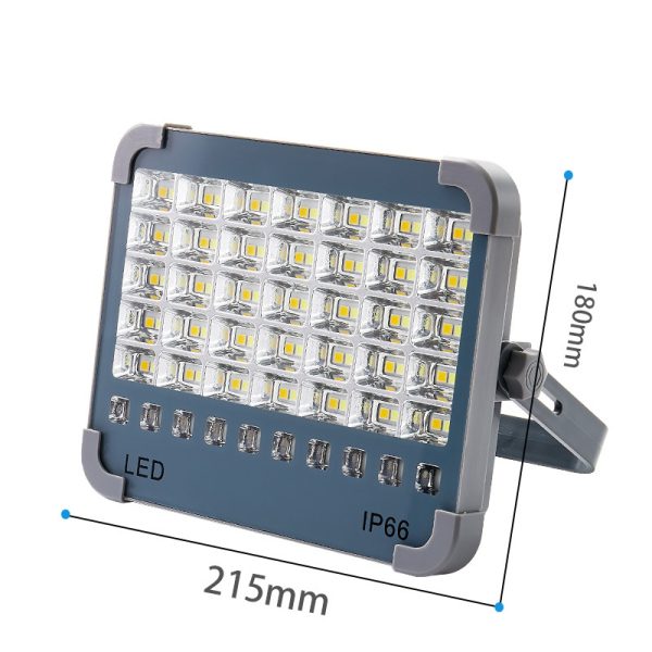 Solar Portable Lamp Charging Projector Light Courtyard Outdoor Camping Light Portable High Power Ultra Bright Emergency Lighting - 图片 32