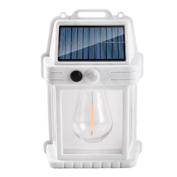 Outdoor Solar Small House Light Induction Tungsten Wire Warm Light Wall Light Courtyard Villa Garden Waterproof House Wall Light - 图片 14