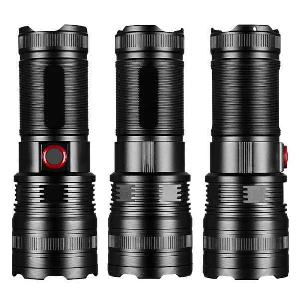 New High-Light Flashlight Long-Range White Laser Outdoor Multi-Function High-Power Long-Range Zoom Portable Flashlight - 图片 5