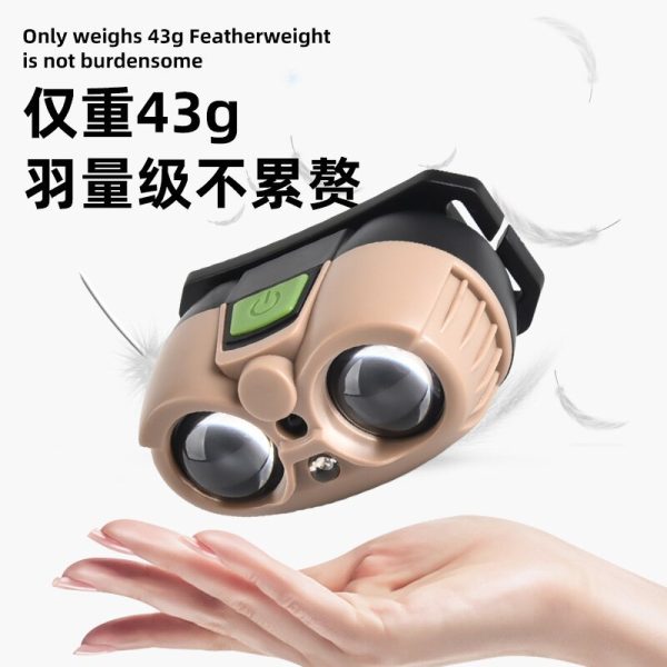 Intelligent Sensing Usb Charging Induction Headlight Led Night Fishing Portable Bright Light Night Running Small Headlight Outdoor Headlight - 图片 3