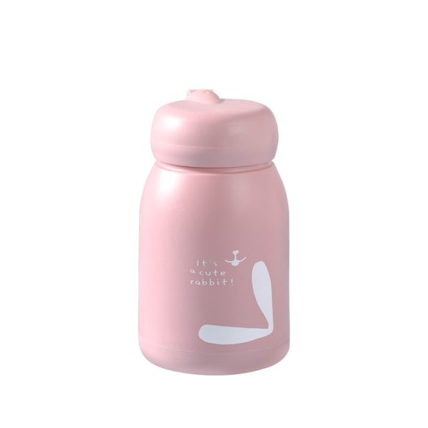 Mengmeng Rabbit Water Cup Double-Layer Household Plastic Glass Cup Floor Opening Event Gift Cup Office Advertising Glass Cup - 图片 5