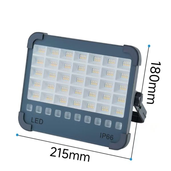 Solar Portable Lamp Charging Projector Light Courtyard Outdoor Camping Light Portable High Power Ultra Bright Emergency Lighting - 图片 22