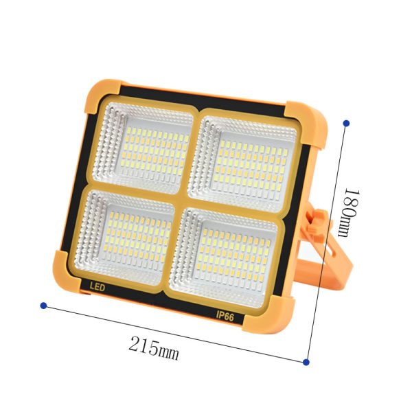 Solar Portable Lamp Charging Projector Light Courtyard Outdoor Camping Light Portable High Power Ultra Bright Emergency Lighting - 图片 17