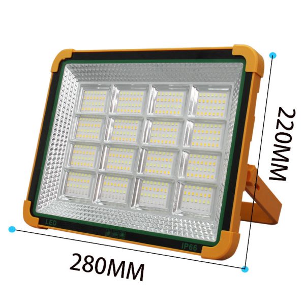 Solar Portable Lamp Charging Projector Light Courtyard Outdoor Camping Light Portable High Power Ultra Bright Emergency Lighting - 图片 23