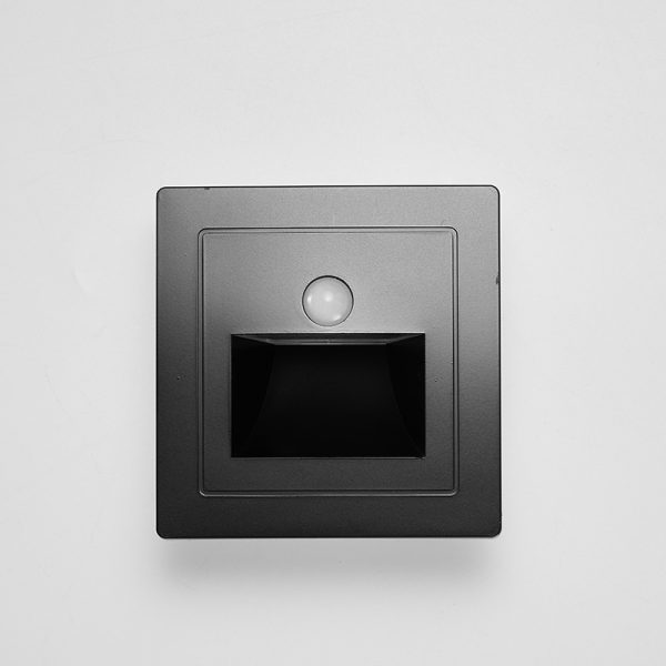 Infrared Human Body Sensing Foot Light Switch Wall Foot Light Step Light Recessed Corridor Stair Led Light - 图片 11