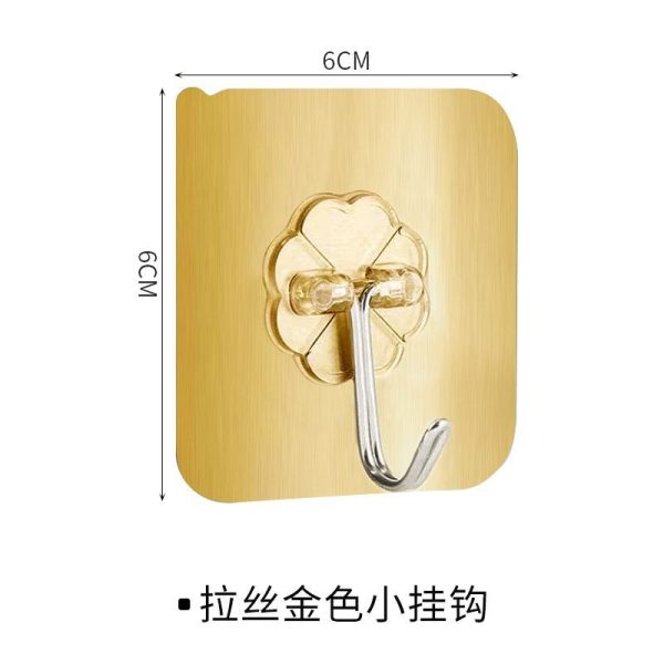 Strong Adhesive Hooks, Powerful Adhesive Hooks, No Holes, Marks, Load-Bearing Adhesive, Transparent Kitchen Wall Hooks, Strong Walls - 图片 9