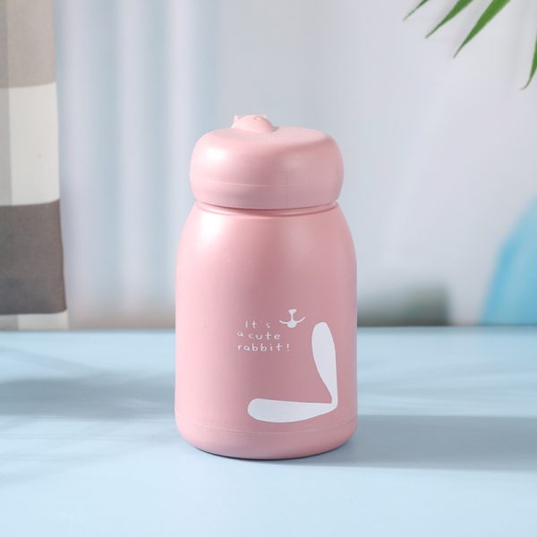 Mengmeng Rabbit Water Cup Double-Layer Household Plastic Glass Cup Floor Opening Event Gift Cup Office Advertising Glass Cup - 图片 6