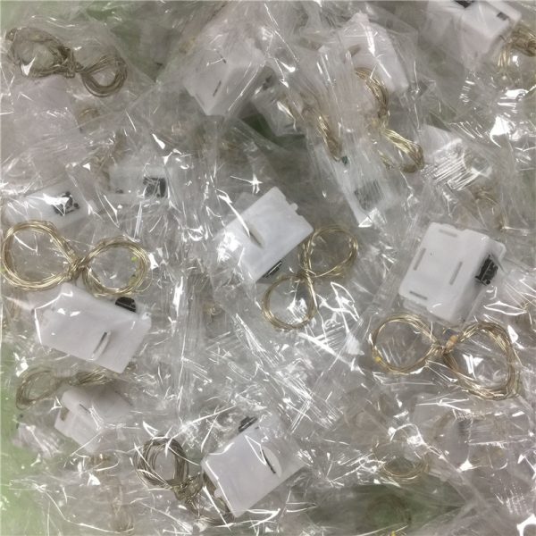 Manufacturer Led Light Line Small White Box Light String Cake Bouquet Gift Decoration Lamp Festival Layout Color Light Copper Wire String Lamp