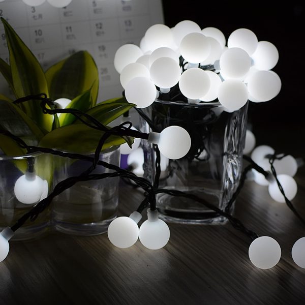 Led Colored Lights, Small Ball Lights, Strings, Stars Lights, Flash Lights, Room Wedding Christmas Day Outdoor Camping Atmosphere Lights - 图片 4