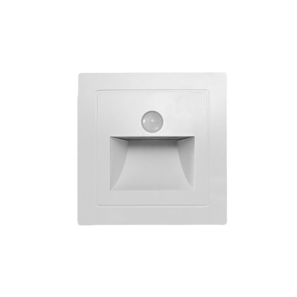 Infrared Human Body Sensing Foot Light Switch Wall Foot Light Step Light Recessed Corridor Stair Led Light - 图片 5